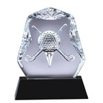 Golf Theme Crystal Awards