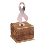 Pink "Breast Cancer" Awareness Ribbon Perpetual Award