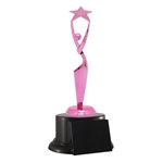 Reach For The Stars Pink "Breast Cancer" Trophy