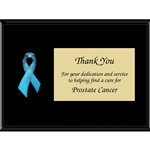 Blue Awareness Ribbon Plaques
