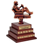 Tiered Fantasy Football Perpetual Trophy