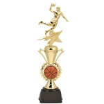 Basketball Male Radiance Assembled Trophies