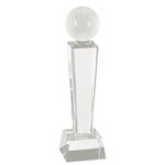 Basketball Crystal Pedestal Trophies