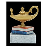 Lamp of Knowledge Colortek Trophy