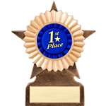 First Place Star Insert Trophies