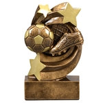 Soccer Star Swirl Trophies