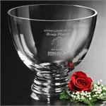 Clear Pedestal Bowl Award