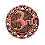 3rd Place Star Medallions