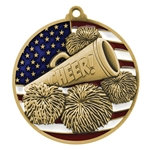 Cheer Patriotic Medals