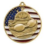 Swimming Patriotic Medals