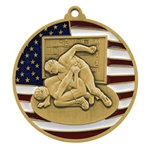 Wrestling  Patriotic Medals