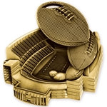 Football Stadium Award Medallions
