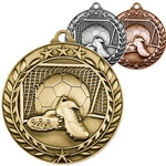 Soccer Wreath Medals