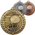 Basketball Wreath Medals