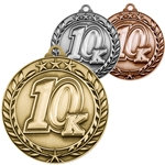 10K Wreath Medals