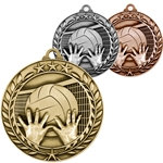 Volleyball Wreath Medals