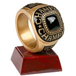 Champion Ring Resin Trophies