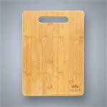 Bamboo Cutting Board with Handle Cutout