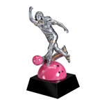 Female Bowling Motion Extreme Trophies