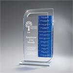 Clear Lucite Large Perpetual Award
