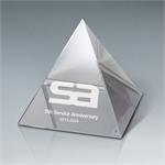 Optic Crystal Pyramid Award Trophy