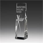 Crystal Tower Award Trophy