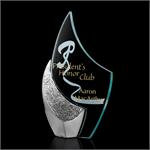 Fini Jade Glass Award Trophy