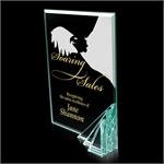Perseus Jade Glass Award Trophy