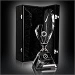 Silver Lightning Crystal Golf Award