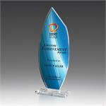 Transparent Flame Acrylic Award