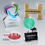 Lasercut Lucite Awards 3/4" Thick (up to 47 square inches)