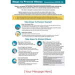COVID-19 Health & Wellness Sintra Board Sign