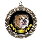 Bulldog Mascot Medals
