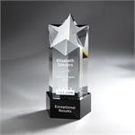 Star Tower on Black Base Award
