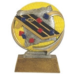 Cornhole Color X Series Trophy