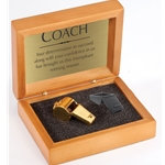 Gold and Silver Award Whistles