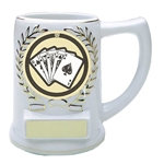 Poker Ceramic Mug Trophies