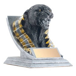 Panther Mascot Trophies
