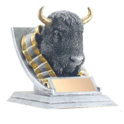 Buffalo Mascot Trophies