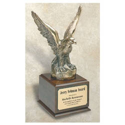 Large Jumbo Cast Metal Eagle Trophy