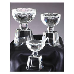 Crystal Bowl Shaped Trophies