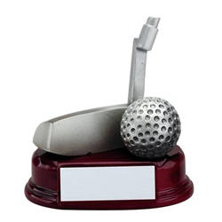 Silver Golf Putter Trophies