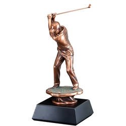 Male Golf Driver Gallery Trophy