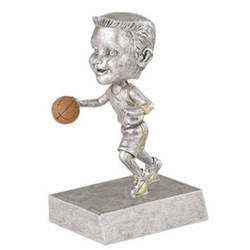 Male Basketball Rock n' Bop Bobblehead Trophies