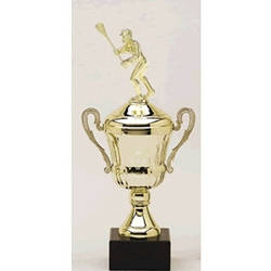 Lacrosse Cup Trophies with Figure