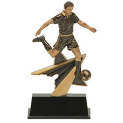 Soccer Male Star Power Trophies