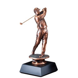 Male Golf Swing Gallery Trophies