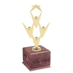 Gold Teamwork Perpetual Award