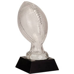 Small Football Premier Glass Trophies