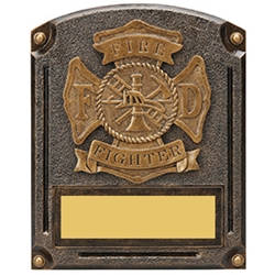Fire Fighter Legends of Fame Trophy/Plaque
